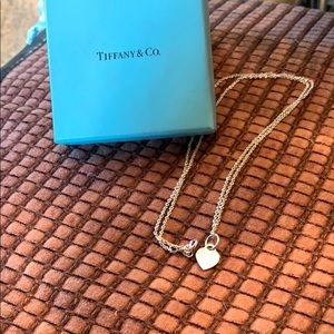 “Return to Tiffany” heart tag and chain